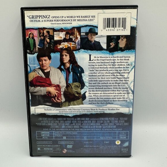 Frozen River DVD 2008 Melissa Leo Courtney Hunt Drama Sony Pictures Classics R - Picture 2 of 3
